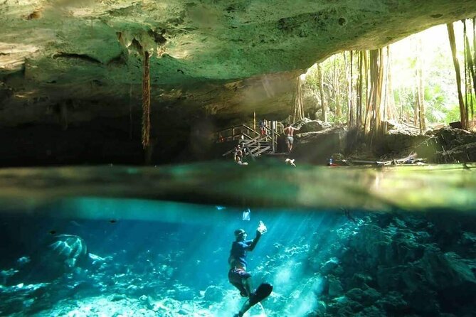 Discovering Breathtaking Cenotes in Tulum - Dos Ojos: clear water and cave light