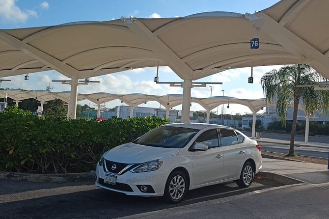 Economy Private Transfer from Tulum to Cancun Airport – Safe - Inside the air-conditioned car