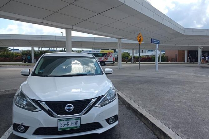 Economy Private Transfer from Tulum to Cancun Airport – Safe - Pickup at your hotel, Airbnb, or home