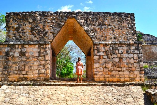 Ek Balam Majestic Mayan Ruins and Cenote Tour - Hacienda Oxman Cenote brings welcome relief