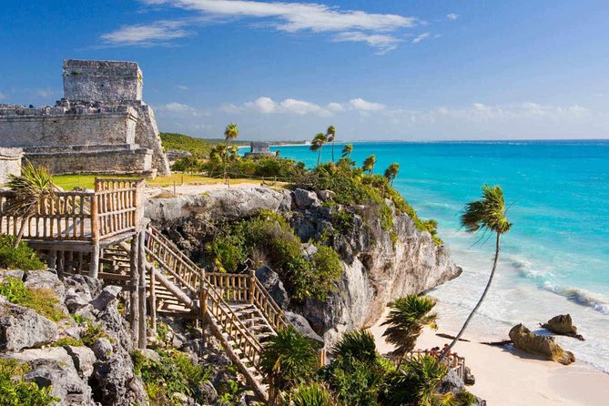 Enjoy 4 places in 1 day, Tulum Coba Cenote and Playa del Carmen - Coba: forest views from Nohoch Muul
