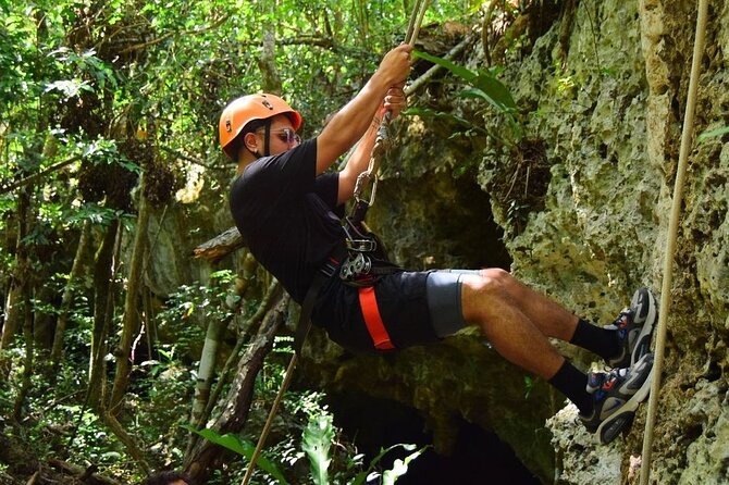 Exciting Day in Tulum Jungle: ATVs, Cenote, Zip lines, Rappel - Food, lockers, and what is included