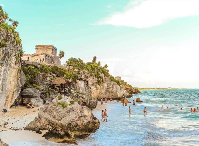 Exclusive 3-in-1 Tour to Tulum, Cenote and Maya Village - Tulum’s sea-facing ruins in 90 minutes