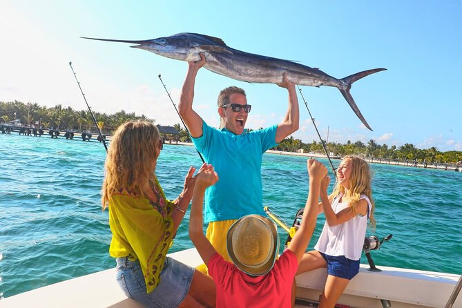 Fishing Tour & Beach Club In Riviera Maya - A small-boat fishing trip from Maroma Beach