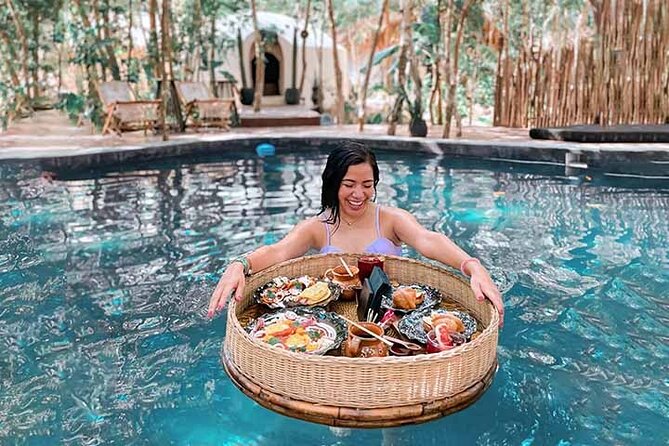 Floating Breakfast+Cavern Tour includes entrance to the cenote-Temazcal - Time at The Yellow Nest After the Scheduled Activities