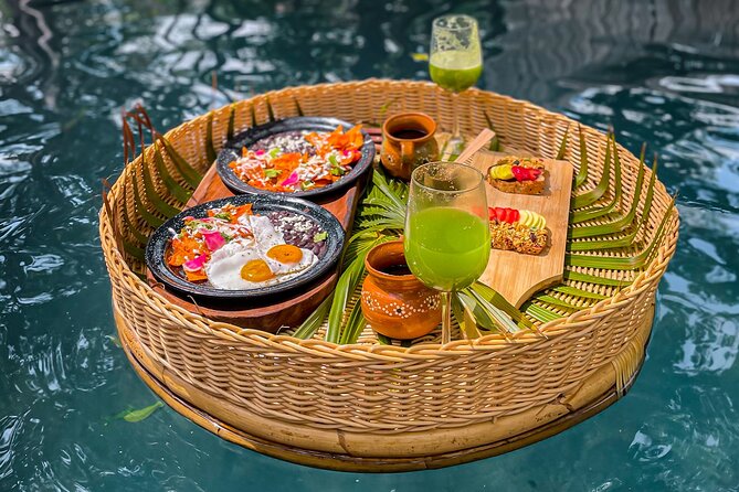 Floating breakfast in The Yellow Nest (near Dos Ojos cenote) - Pools, cenote water, and open-air jungle space