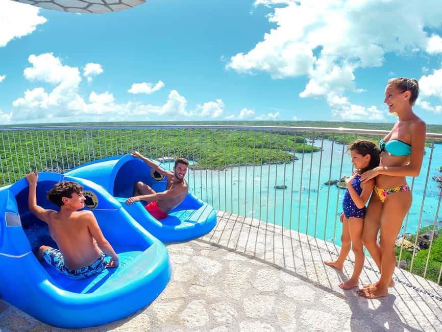 From Playa del Carmen: Xel-Há All-Inclusive Park - Xel-Há begins with a cove, not a ride