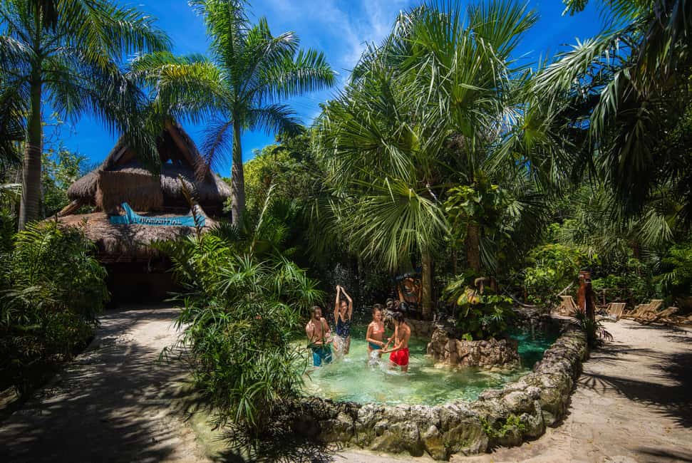 From Playa del Carmen: Xplor Park Admission, Full Day - Amphibious vehicles on jungle trails
