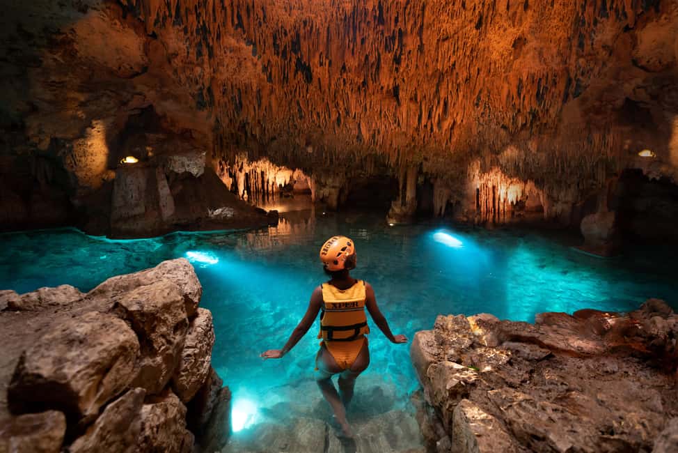 From Riviera Maya: Xplor Park Admission, Full Day - Zip lines that end in the water