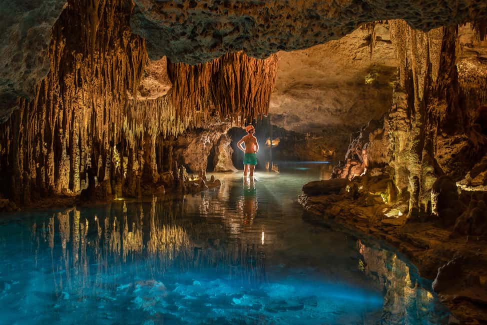From Riviera Maya: Xplor Park Admission, Full Day - Underground rivers through ancient rock