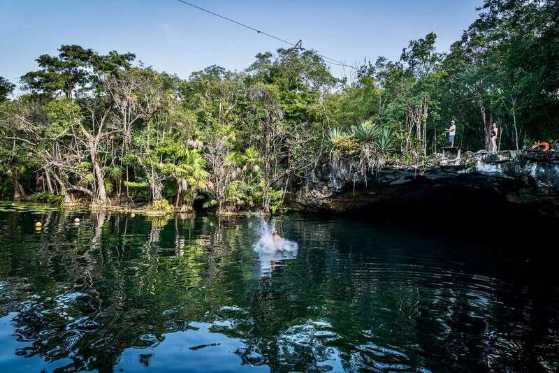 From Tulum: Four-Cenote Adventure - Pirañas Cenote keeps the swimming time generous