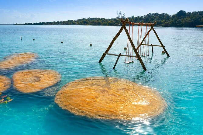 Full Day Bacalar with Boat Tour, Cenote Azul and Breakfast - Breakfast and swimming at 90-meter Cenote Azul