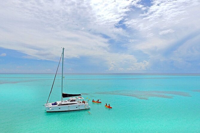 Full-Day Catamaran Cozumel Tour with Sky Snorkeling - The ferry ride sets up a long island day