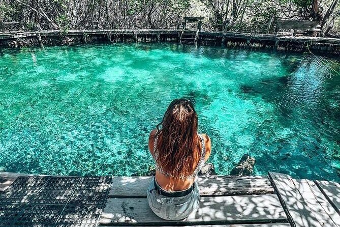 Full Day Tour All Inclusive Holbox Island + Cenote! - Lunch by the beach, plus the small food catch