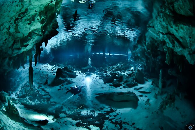 Go for 2 dives in cenote Dos ojos for certified divers - What the $190 price really covers