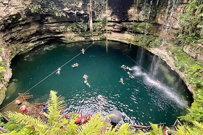 Guided Day Tour to Chichén Itzá, Cenote Swim and Valladolid - Cenote Saamal and the buffet stop