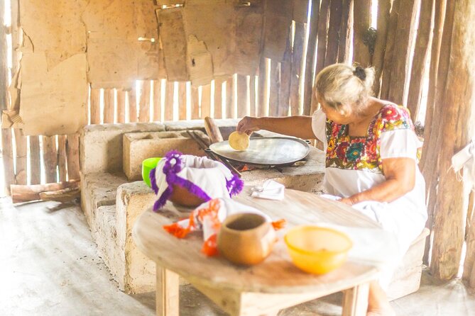 Half a Day Tour to Coba Ruins with Cenote and Mayan Village - Lunch before the underground cenote swim