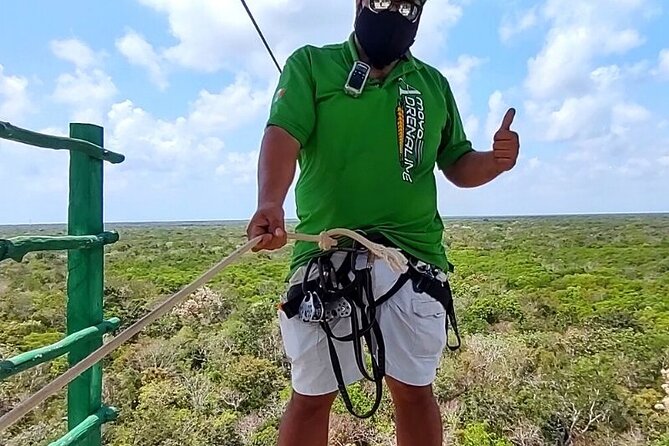 Half-day Adventure: Cenote + Ziplining + ATV Tour - A short Mayan ceremony with real meaning