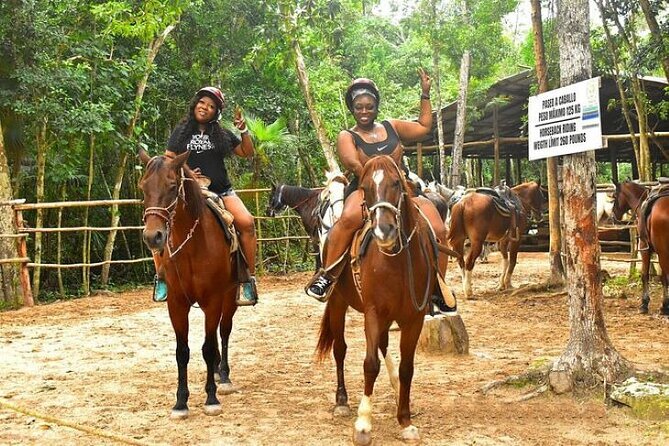 Half Day Horseback Riding Adventure with Cenotes in the Jungle - Meeting your horse and preparing for the ride