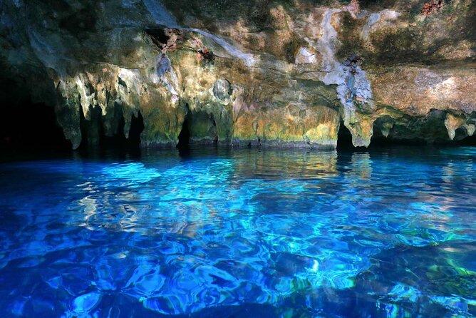 Half day Tulum Archeological site & Underground river with Lunch - Swimming in a clear underground river