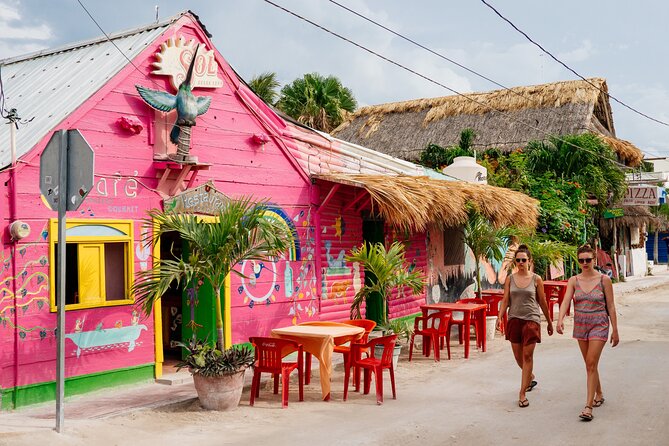 Holbox island: Boat tour & golf cart ride, Lunch and open bar - Holbox downtown and the golf cart ride