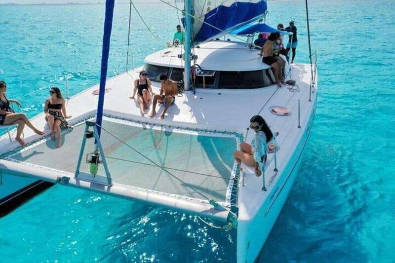 Isla Mujeres Plus Experience Catamaran Tour + Snorkel+Lunch - Isla Mujeres, Playa Norte, and the Town