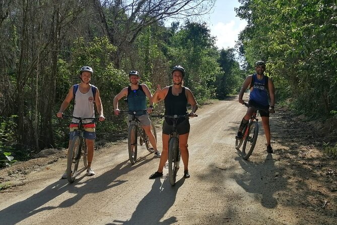 Jungle Bike Tour from Playa del Carmen with Bath in a Cenote - How difficult is the bike ride?