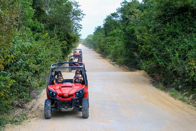 Jungle Buggy Tour from Playa del Carmen Including Cenote Swim - Getting behind the wheel of a two-seat Can-Am buggy