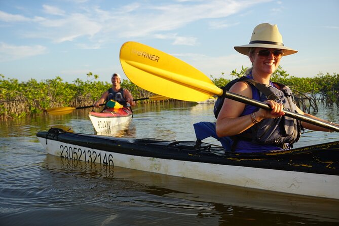 Kayak Sian Ka’an Experience - Entering the reserve by sit-inside kayak