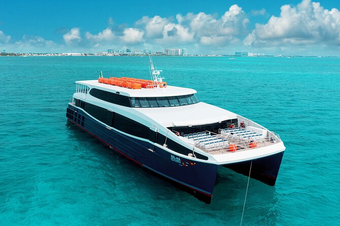 Luxury FERRY Xcaret: From Playa del Carmen to Cozumel - What boarding is like