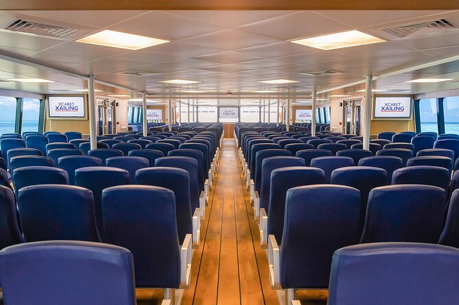 Luxury FERRY Xcaret: From Playa del Carmen to Cozumel - Arriving at Cozumel’s town-center pier