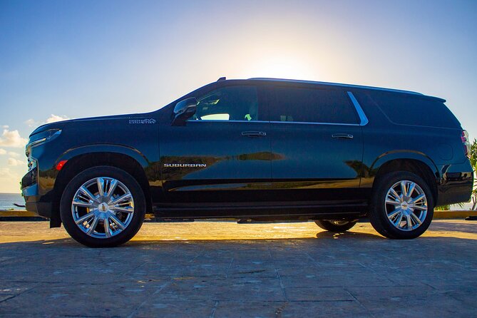 Luxury Suv departures from Akumal to Cancun Airport - The SUV comfort factor