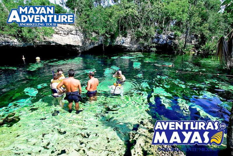 Mayan Adventure - 3 different snorkeling sites in one day! - The open water stop: pleasant, but not the whole show