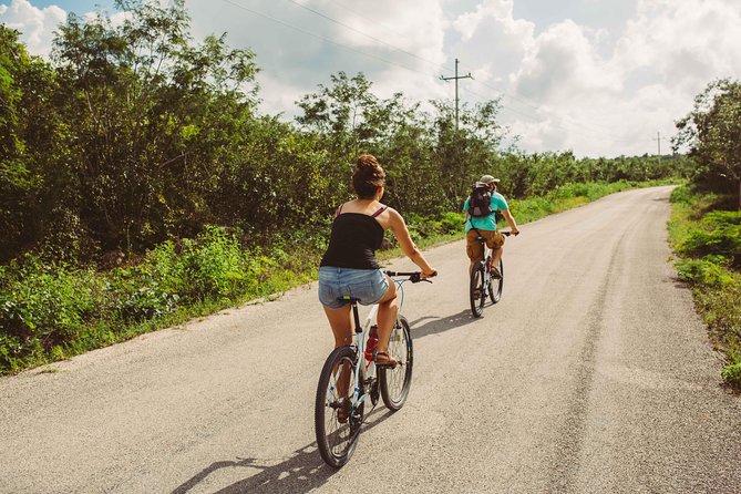 Mayan Backroads Private Bike Tour from Tulum - Cycling from Punta Laguna to Cenote Esmeralda
