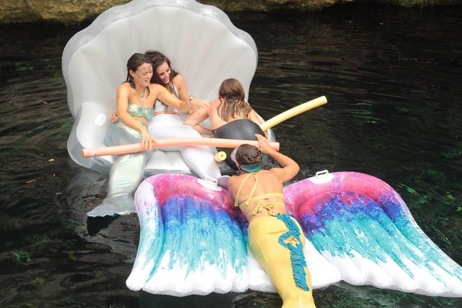 Mermaid for a Day Adventure - Tail, makeup, and the visual side of the activity