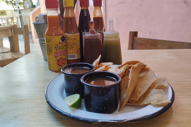 Mexican Beer & Seafood Madness in Tulum - Seafood tacos at Andromeda Oriente