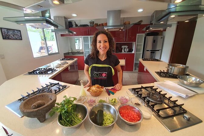 Mexican Cooking Class 1 or 3 Courses Tequila and Mezcal Tasting - Practical details that affect your day