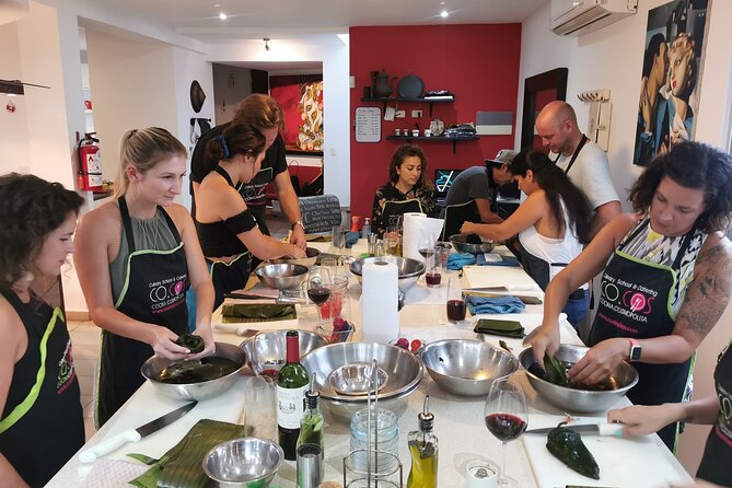 Mexican Cooking Class 1 or 3 Courses Tequila and Mezcal Tasting - Learning the building blocks of Mexican flavor
