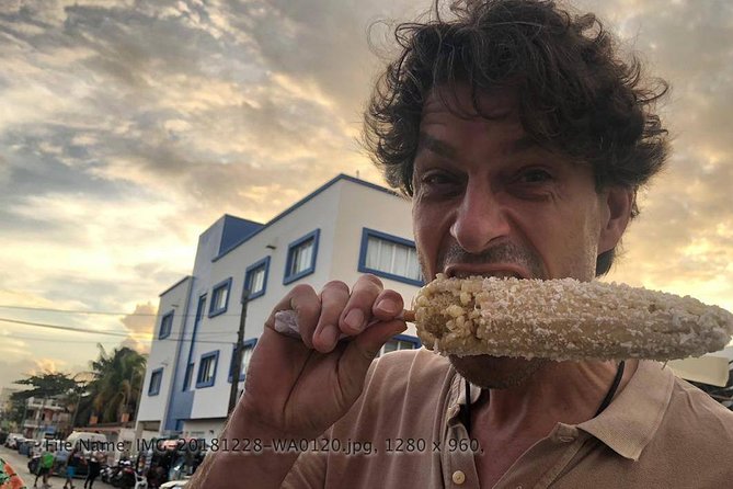 Mexican Street Food Crawl in Playa del Carmen - Fresh drinks keep the tasting moving