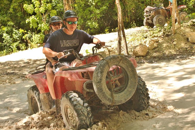 Playa del Carmen Adventure Tour: ATV and Crystal Caves - Swimming in the cenote