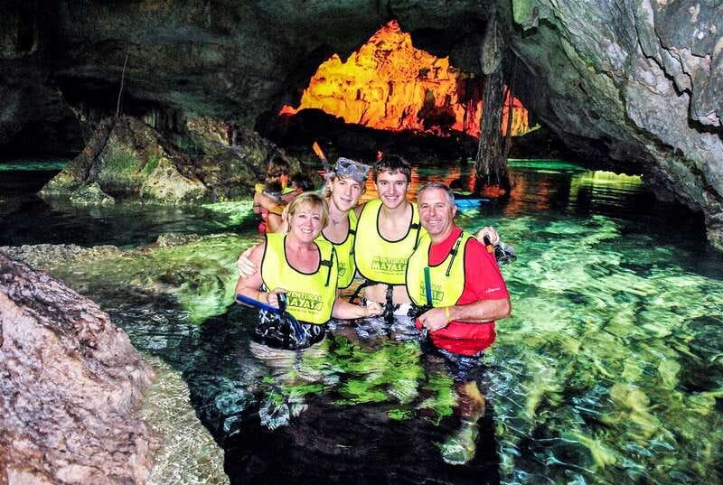 Playa del Carmen: ATV Xtreme & Zipline Experience - Swimming in a cave cenote
