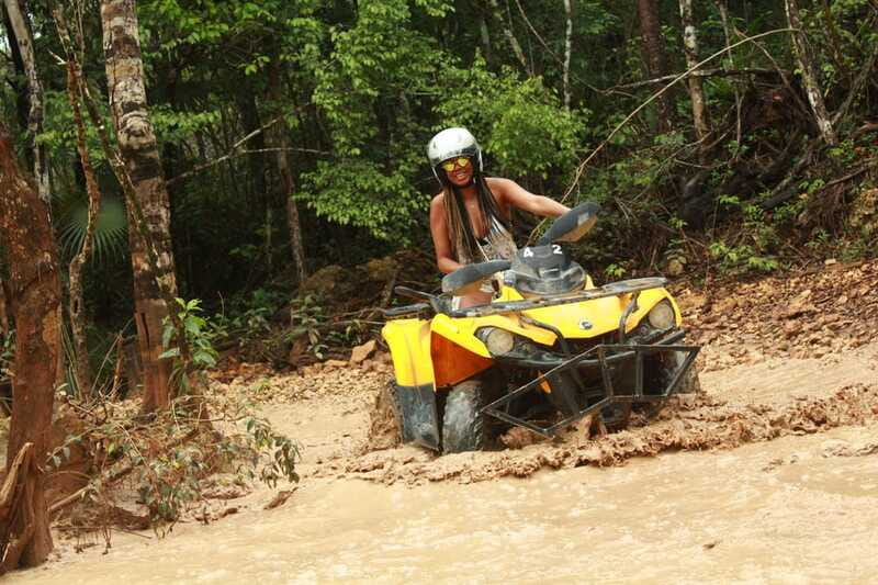 Playa del Carmen: ATV Xtreme & Zipline Experience - A Mexican lunch after the action