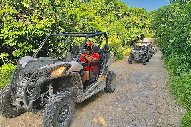 Playa del Carmen Buggy Tour with Cenote Swim and Mayan Village Visit - Reaching the underground cenote