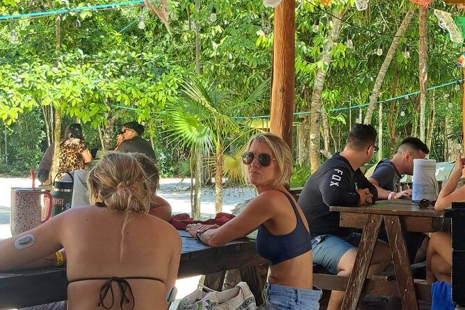 Playa del Carmen Jungle Adventure ATV Zipline and Cenote - Ziplines above the jungle canopy