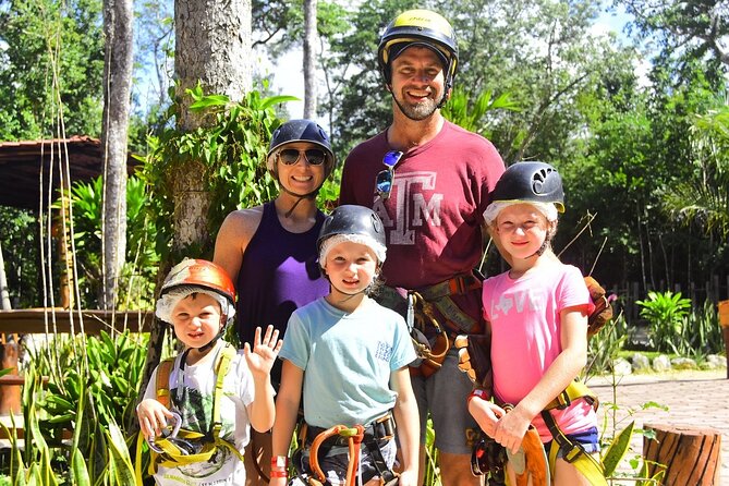 Playa del Carmen Jungle Adventure ATV Zipline and Cenote - A turquoise artificial cenote for cooling off