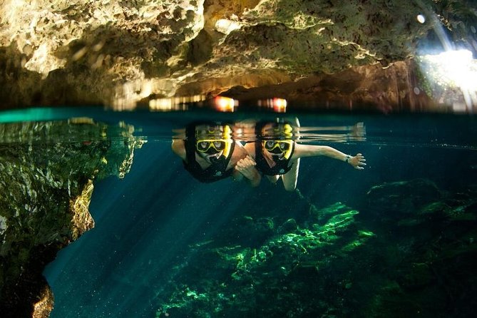 Playa del Carmen Jungle Tour: Tulum, Cenote Snorkeling, Ziplining and Lunch - Cenote snorkeling: beautiful, brief, and dark