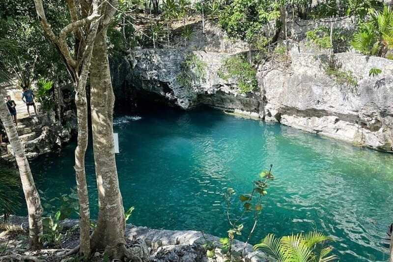 Playa del Carmen: Mayan Jungle ATV, Cenote and Zip Line - Zip-lining above the trees