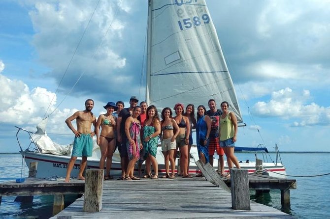 Private - Bacalar sailing across the mesmerizing waters - The early pickup and direct hotel transfer