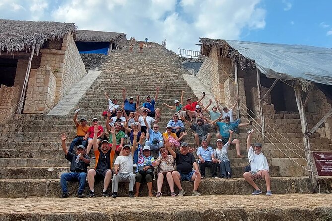 Private guide service in the archaeological zone of Ek Balam - The Oval Palace and the Gemeras