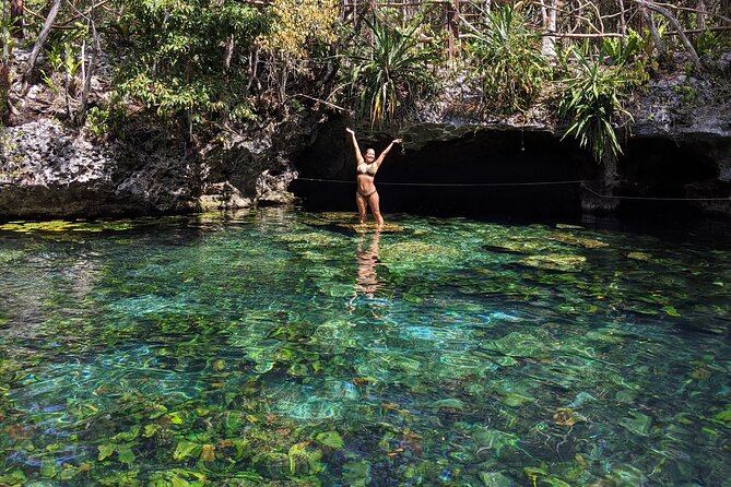 Private Guided Cenotes and Underground River Exploration - Wildlife adds surprise to the water experience